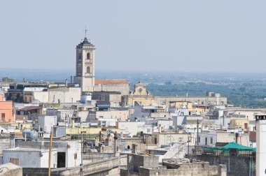 oria panoramik manzaralı. Puglia. İtalya.