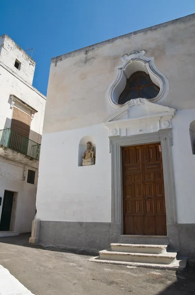 Kostel madonna del lume. Grottaglie. Puglia. Itálie. — Stock fotografie