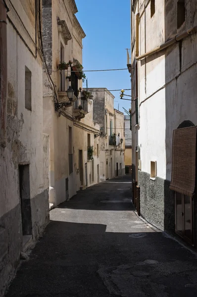 Para o beco. Grottaglie. Puglia. Itália . — Fotografia de Stock