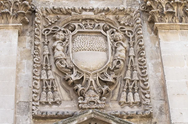 Lanfranchi palác. Matera. Basilicata. Itálie. — Stock fotografie