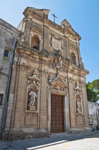 St. giovanni battista církve. Oria. Puglia. Itálie. — Stock fotografie