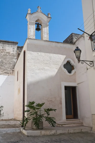 Igreja de Santa Maria al Tempio. Oria. Puglia. Itália . — Fotografia de Stock