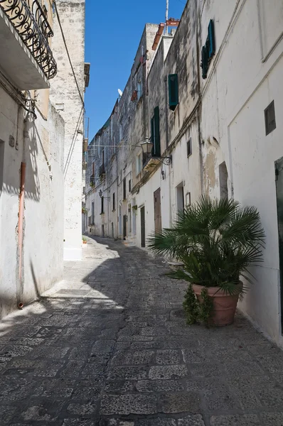 Gasse. Das ist nicht der Fall. Apulien. Italien. — Stockfoto