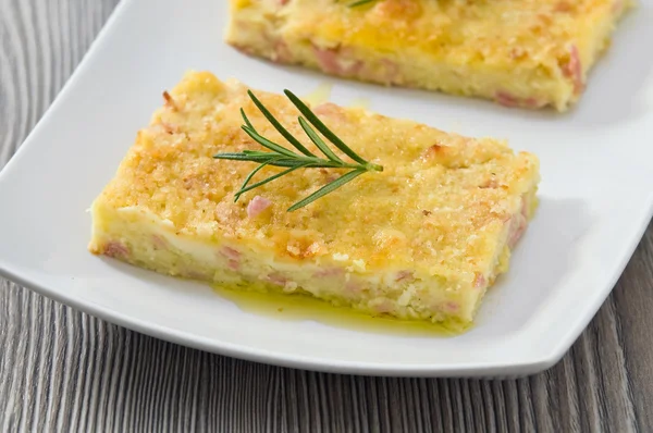 Potato gateau. — Stock Photo, Image