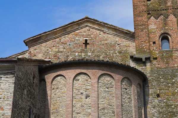 Kościół St.Giovanni. Vigolo marchese. Emilia-Romania. Włochy. — Zdjęcie stockowe