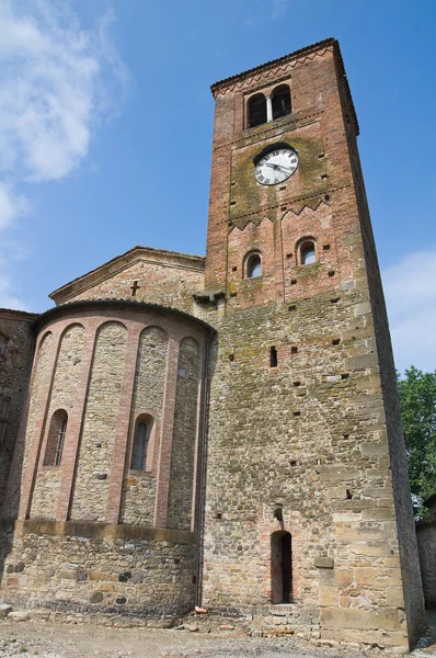St.Giovanni kyrka. Vigolo marchese. Emilia-Romagna. Italien. — Stockfoto