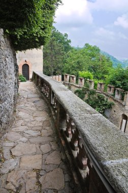 Gropparello castle. Emilia-Romagna. İtalya.