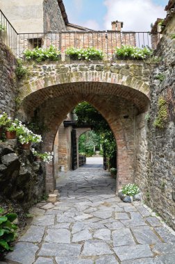 Gropparello castle. Emilia-Romagna. İtalya.