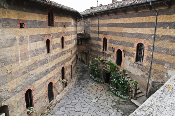 Gropparello kasteel. Emilia-Romagna. Italië. — Stockfoto