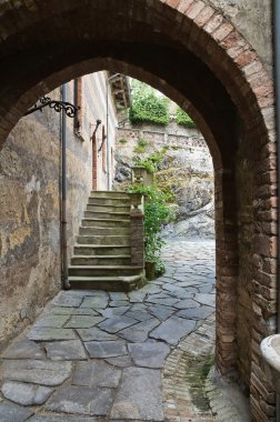 Gropparello castle. Emilia-Romagna. İtalya.