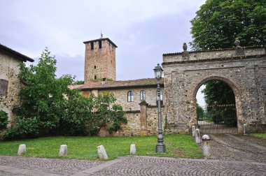 vigolzone Kalesi. Emilia-Romagna. İtalya.