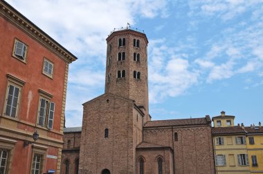 antonino Bazilikası St. Piacenza. Emilia-Romagna. İtalya.