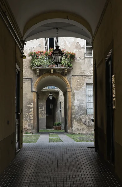 stock image Historical palace. Piacenza. Emilia-Romagna. Italy.