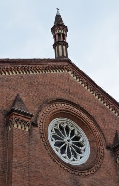 Aziz brigida Kilisesi. Piacenza. Emilia-Romagna. İtalya.