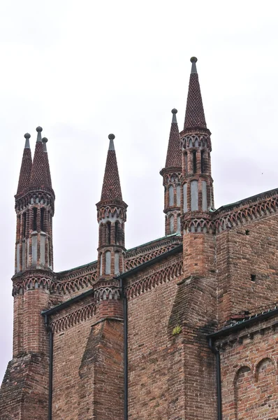 St. antonino bazyliki. Piacenza. Emilia-Romania. Włochy. — Zdjęcie stockowe
