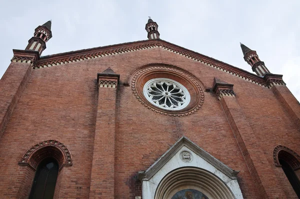 Igreja de Santa Brígida. Piacenza. Emilia-Romagna. Itália . — Fotografia de Stock