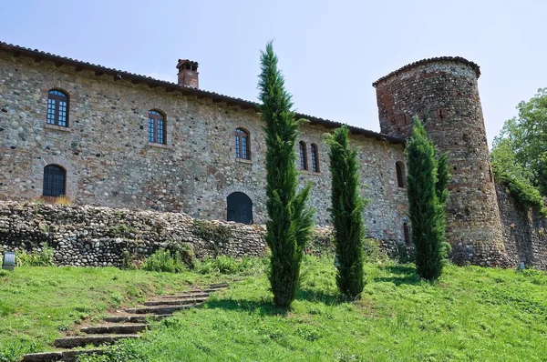 Slottet av rivalta. Emilia-Romagna. Italien. — Stockfoto