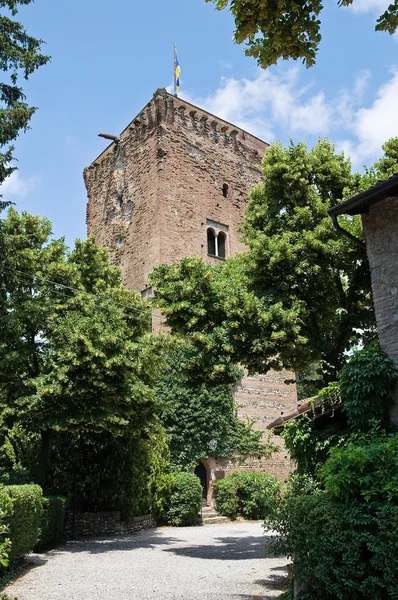Burg der Rivalität. Emilia-Romagna. Italien. — Stockfoto