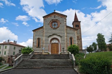 Aziz savino Kilisesi. rezzanello. Emilia-Romagna. İtalya.