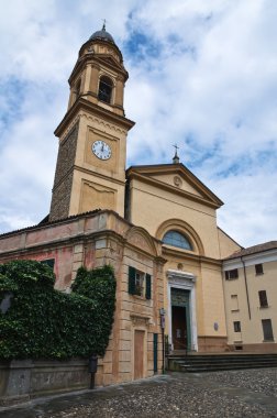 Kilise St. agata. Delft. Emilia-Romagna. İtalya.