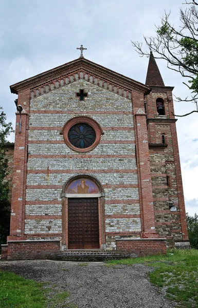 St. antonio abate kyrka. statto. Emilia-Romagna. Italien. — Stockfoto