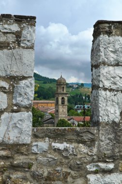 bardi, Castle. Emilia-Romagna. İtalya.