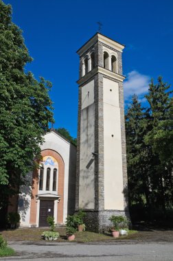 varsayım Kilisesi. Bettola. Emilia-Romagna. İtalya.