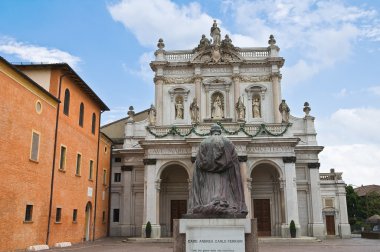 Sanctuary Basilica of Fontanellato. Emilia-Romagna Italy. clipart