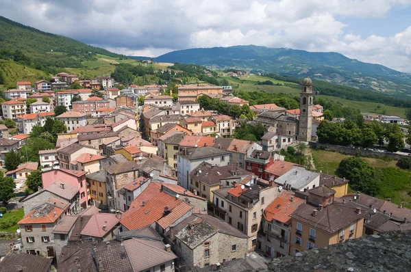 Vista panoramica di Bardi. Emilia-Romagna. Italia . — Foto Stock