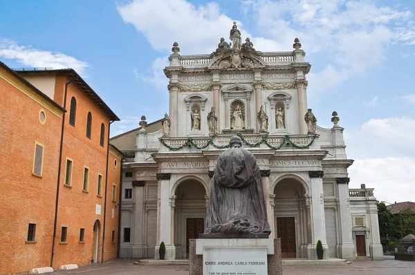 大教堂圣所的 fontanellato。意大利艾米利亚-罗马涅. — 图库照片