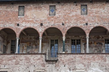 Rocca sanvitale. fontanellato. Emilia-Romagna. İtalya.