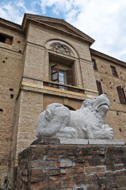 meli lupi soragna Kalesi. Emilia-Romagna. İtalya.