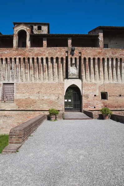 Burg von Roccabianca. Emilia-Romagna. Italien. — Stockfoto
