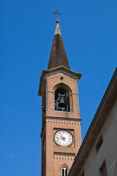 Gereja St. Bartolomeo. Roccabianca — Stok Foto