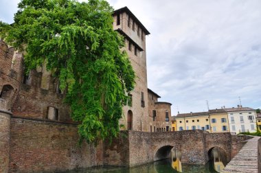 Rocca sanvitale. fontanellato. Emilia-Romagna. İtalya.