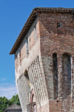 roccabianca Kalesi. Emilia-Romagna. İtalya.