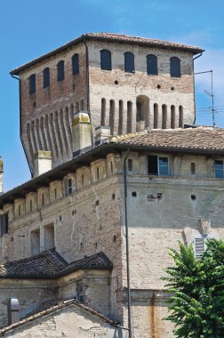 Rocca dei terzi. sissa. Emilia-Romagna. İtalya.