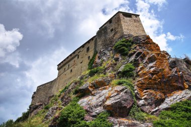 compiano Castle. Emilia-Romagna. İtalya.