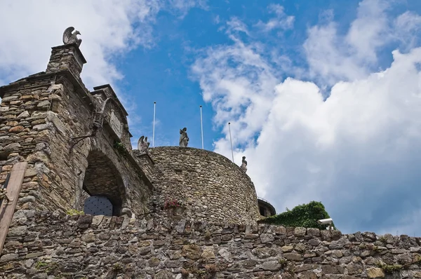 Castle of Compiano. Emilia-Romagna. Italy. — Stock Photo, Image