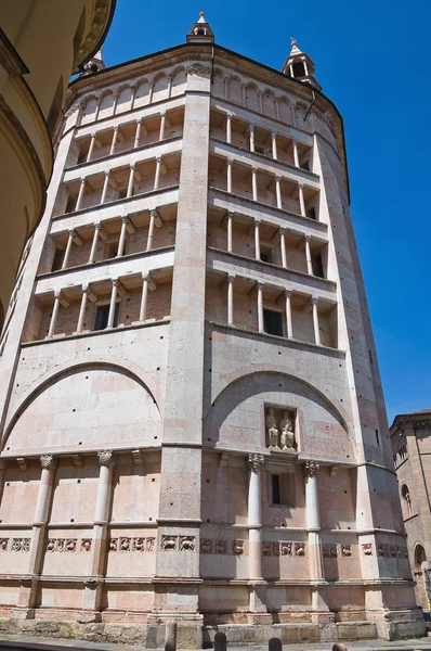 Baptisterio. Parma. Emilia-Romaña. Italia . —  Fotos de Stock