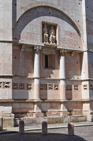 Baptisterio. Parma. Emilia-Romaña. Italia . — Foto de Stock