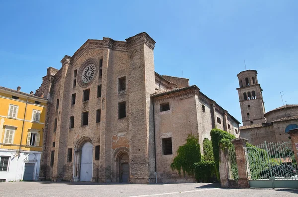 St. francesco del prato kerk. Parma. Emilia-Romagna. Italië. — Stockfoto