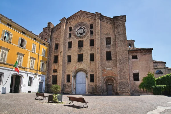 St. francesco del prato Kościoła. Parma. Emilia-Romania. Włochy. — Zdjęcie stockowe