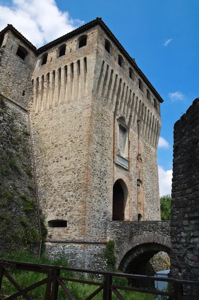 Castelo de Torrechiara. Emilia-Romagna. Itália . — Fotografia de Stock