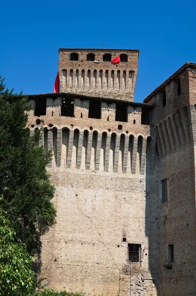 Slottet av montechiarugolo. Emilia-Romagna. Italien. — Stockfoto