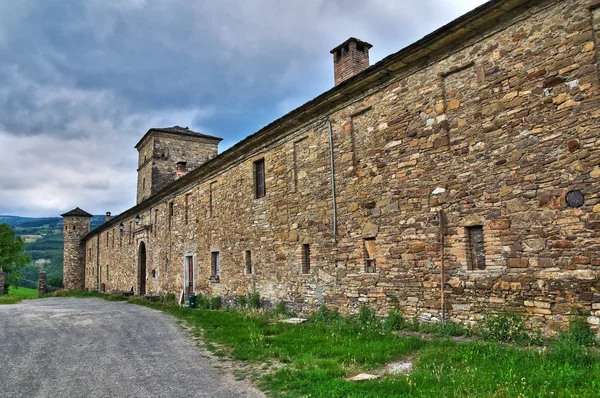 Burg von Golaso. Varsi. Emilia-Romagna. Italien. — Stockfoto