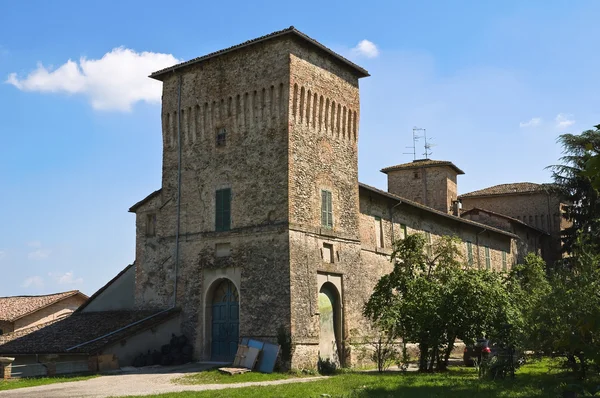 Slottet av panocchia. Emilia-Romagna. Italien. — Stockfoto
