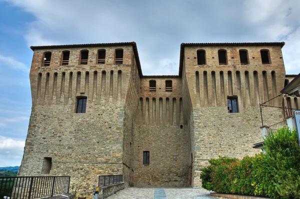 Κάστρο του varano de' melegari. Εμίλια-Ρομάνια. Ιταλία. — Φωτογραφία Αρχείου