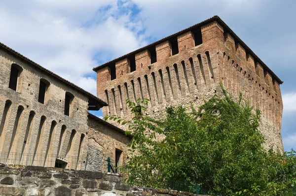 Burg von Varano de 'melegari. Emilia-Romagna. Italien. — Stockfoto