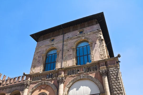 Podestà's Palace. Bologna. Emilia-Romagna. Italy. — Stok fotoğraf